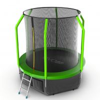 Батут EVO JUMP Cosmo 6ft (Green) с нижней сеткой